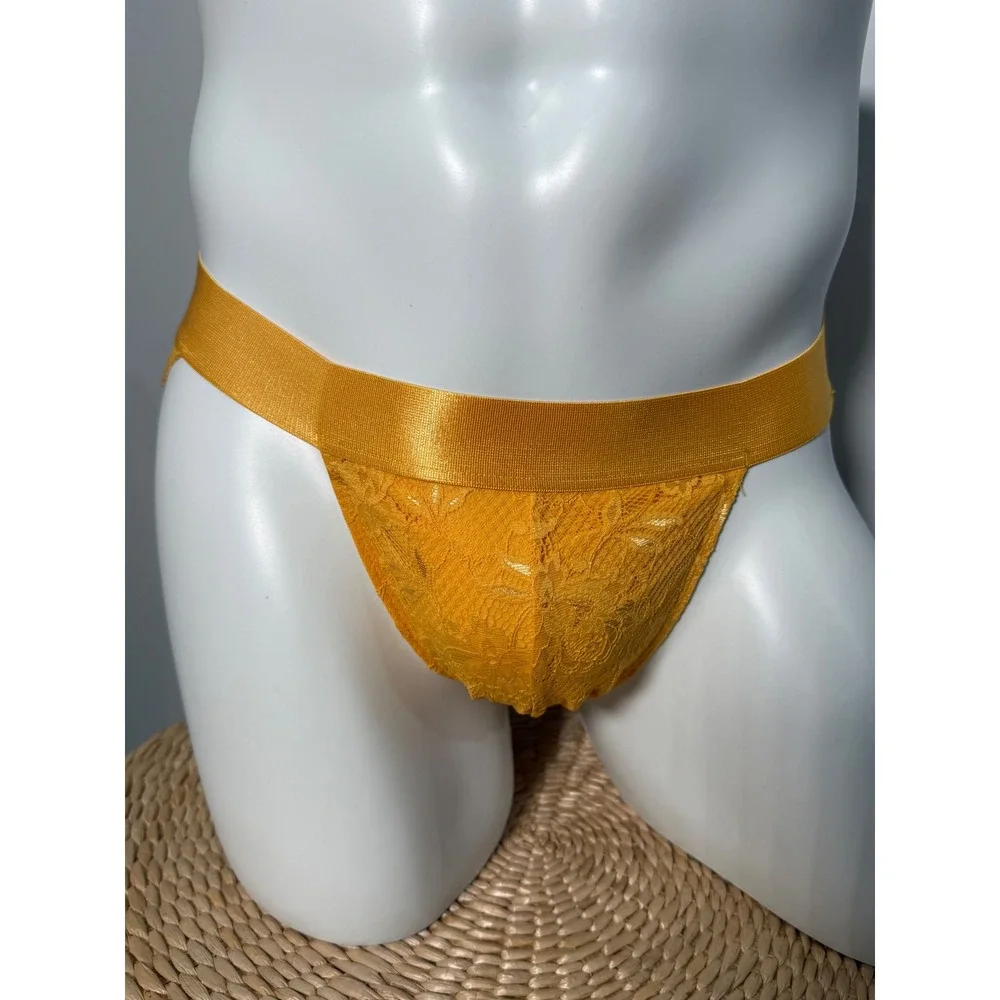 Cosabella‎ Taaja Mango  Lace Sports Brief Soft Stretch Comfort & Full Coverage S